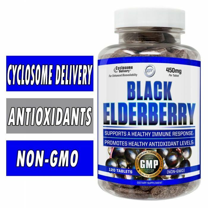 Hi Tech Pharma Black Elderberry (120 Tablets)