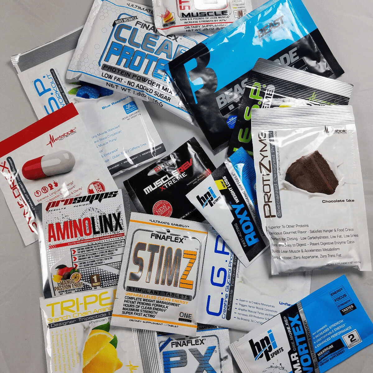 protein, pre-workout, and more