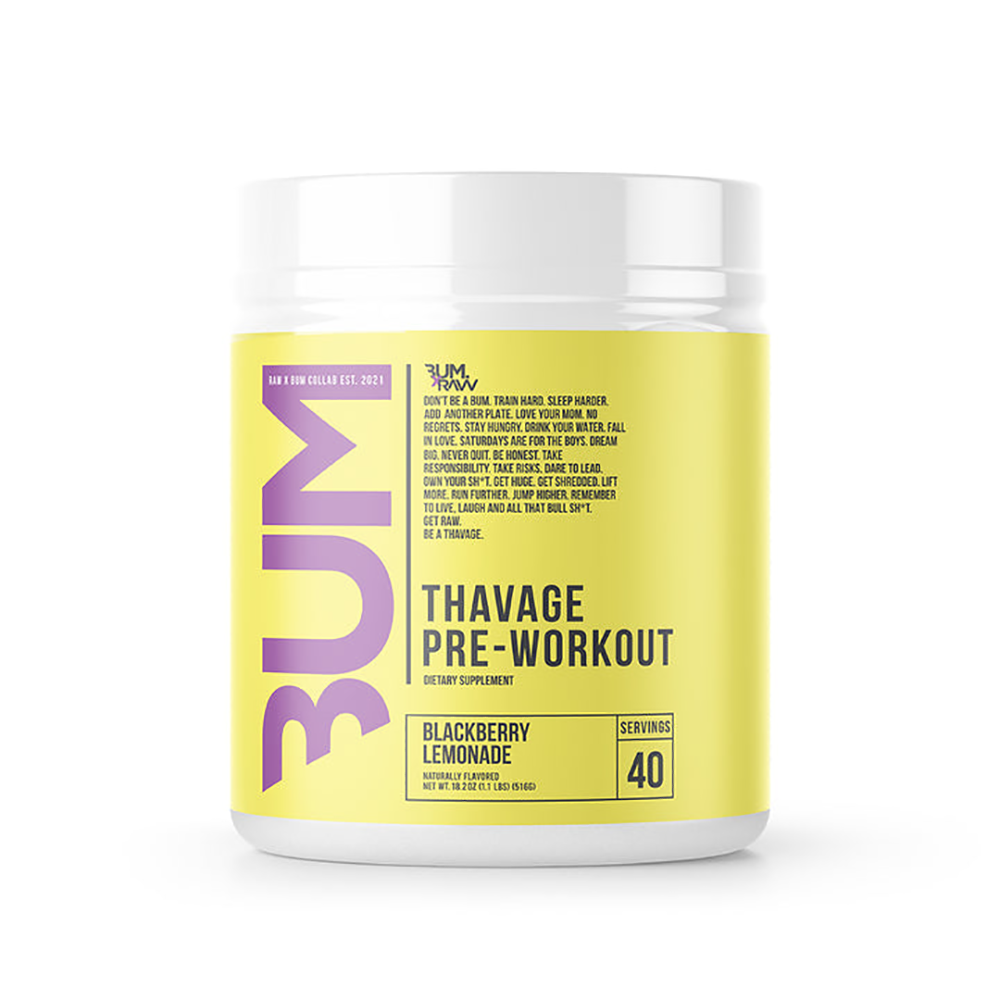 Raw Nutrition CBUM Thavage Pre-Workout