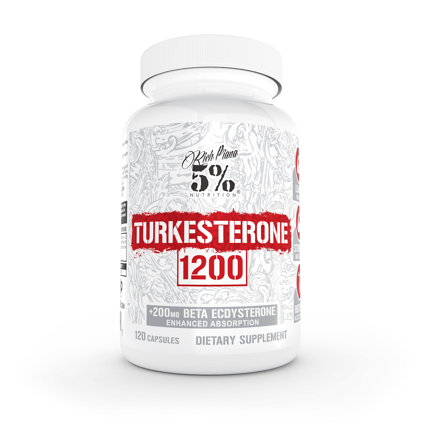 5% Nutrition Turkesterone 1200 Supplement