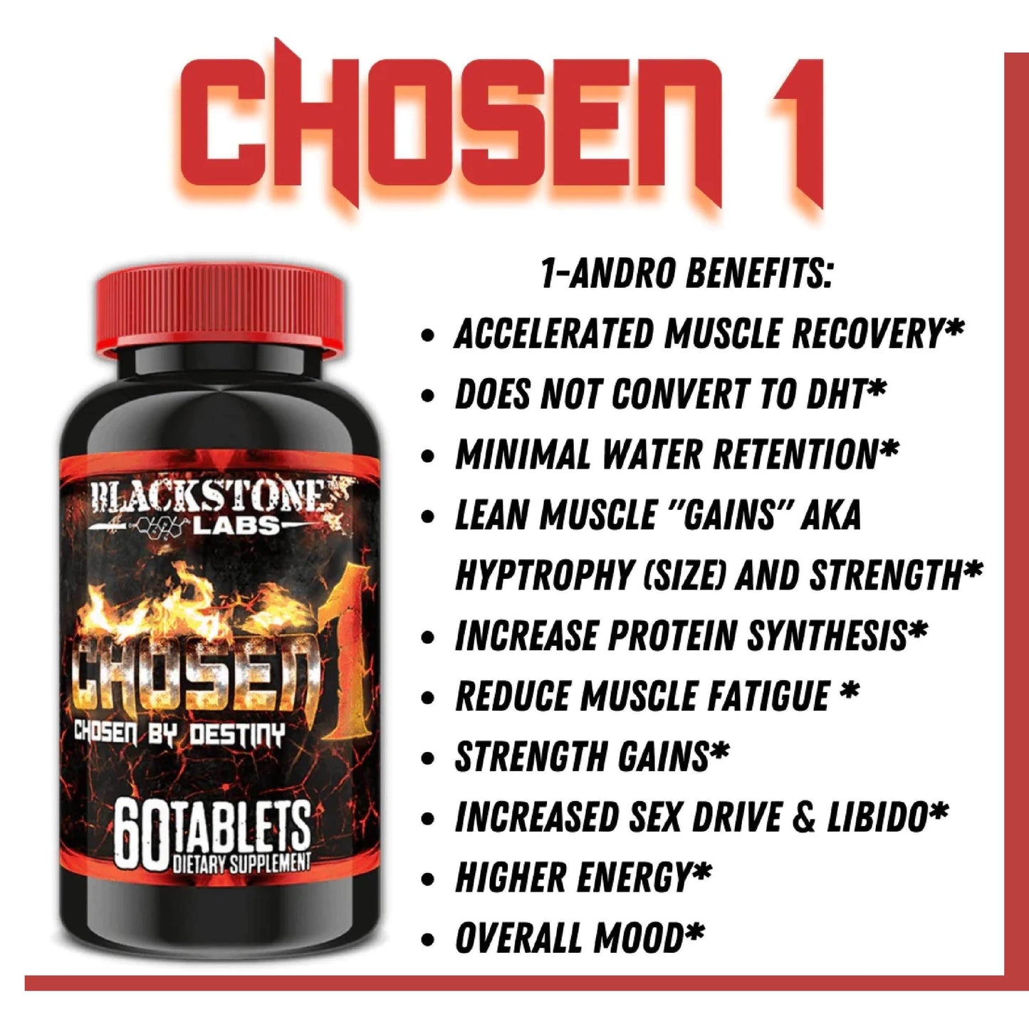 Blackstone Labs Chosen 1 supplement benefits