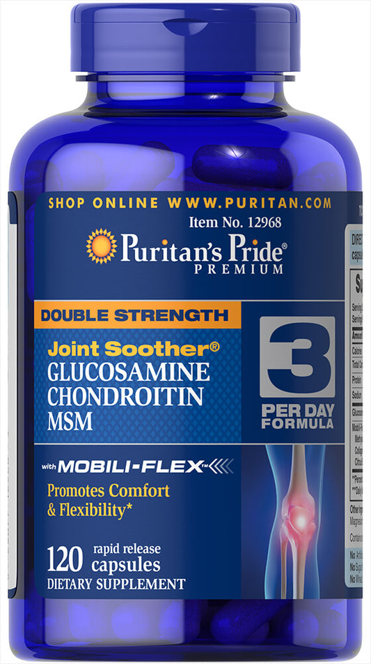 Puritan's Pride Double Strength Glucosamine Chondroitin & MSM