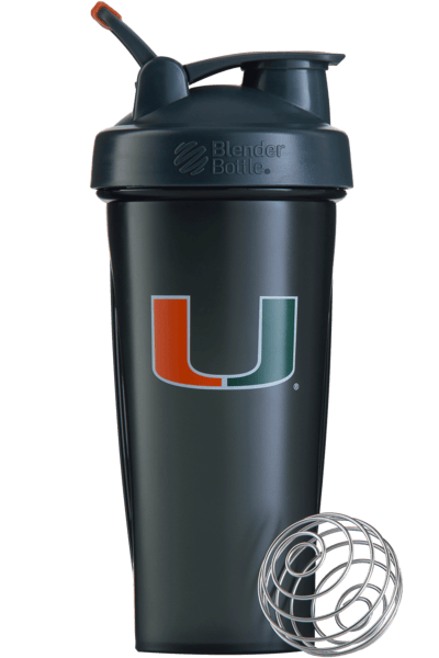 Miami Hurricanes Classic Loop Blender Bottle