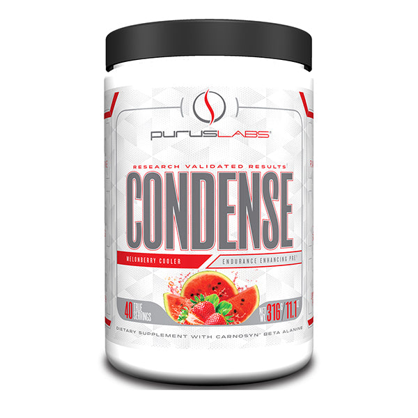 Condense Pre Workout Melonberry Cooler 40 Servings - Purus Labs