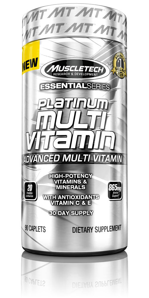 multi vitamin 90caps muscletech essential platinum