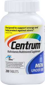 Centrum For Men Under 50 (200 Tablets)