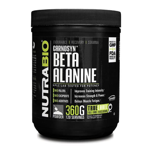 NutraBio Beta Alanine 360g