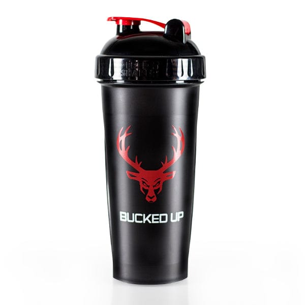 Bucked Up Black Shaker Bottle