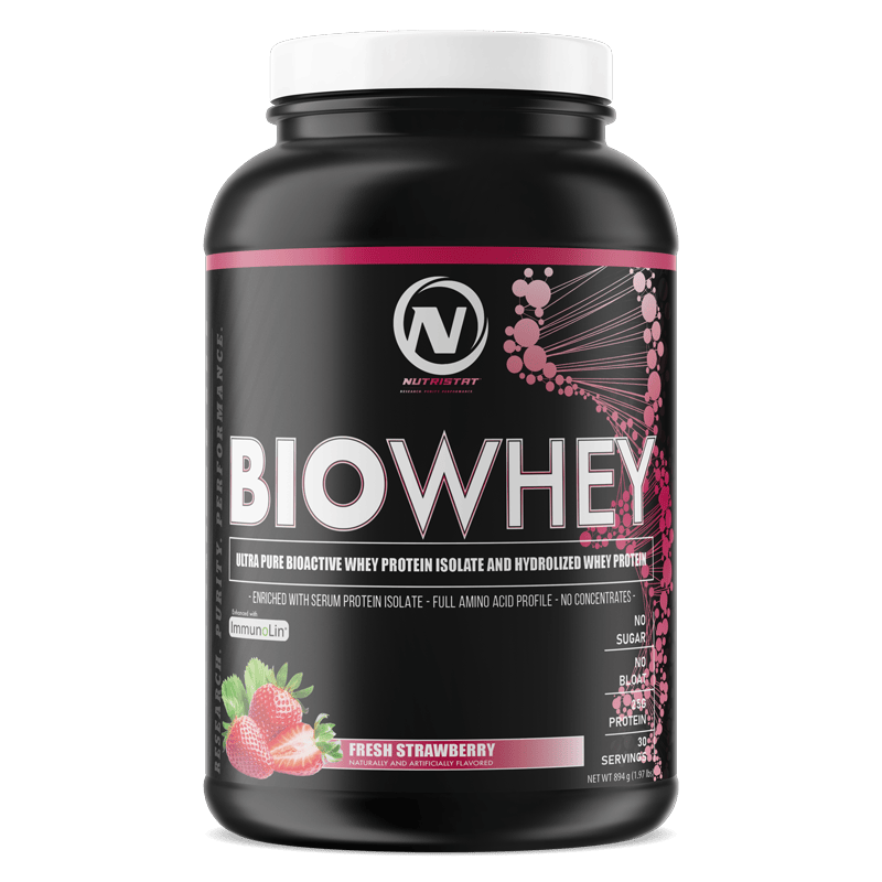BioWhey Strawberry Protein Powder