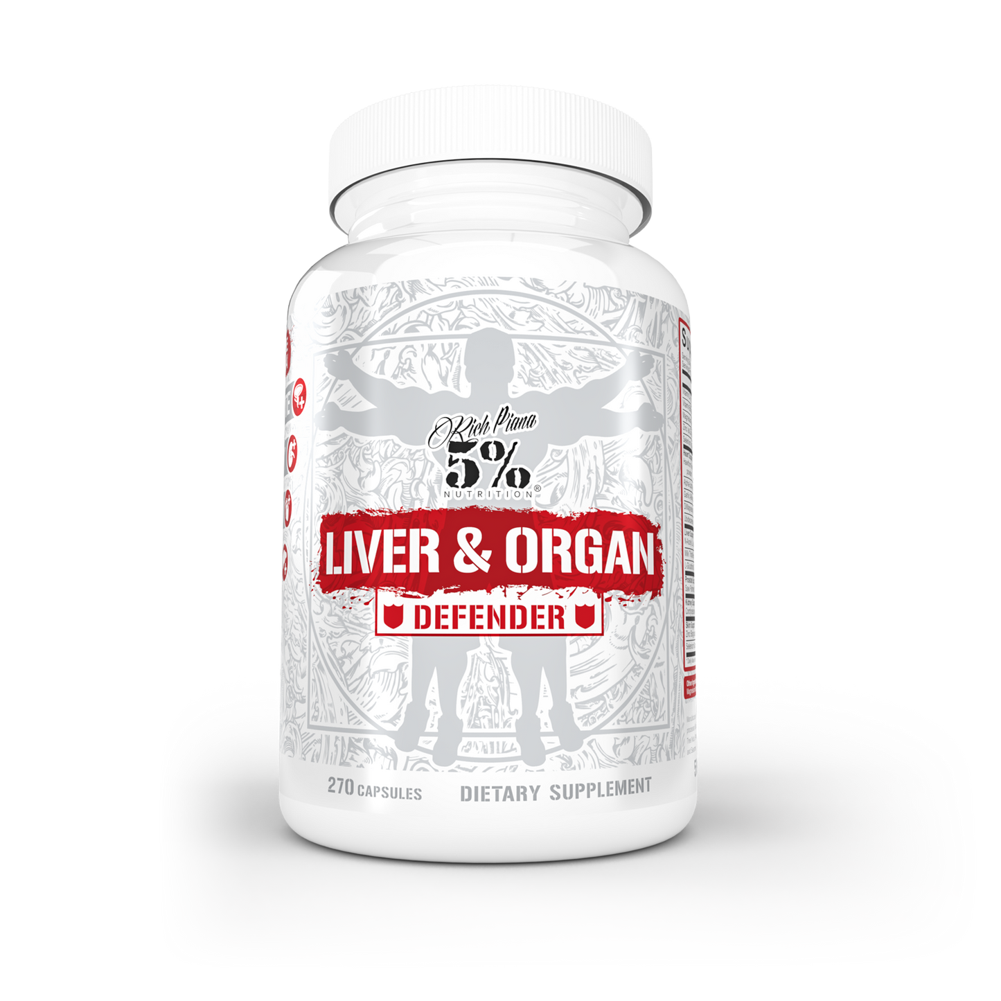 5% Nutrition Liver & Organ Defender (270 caps)