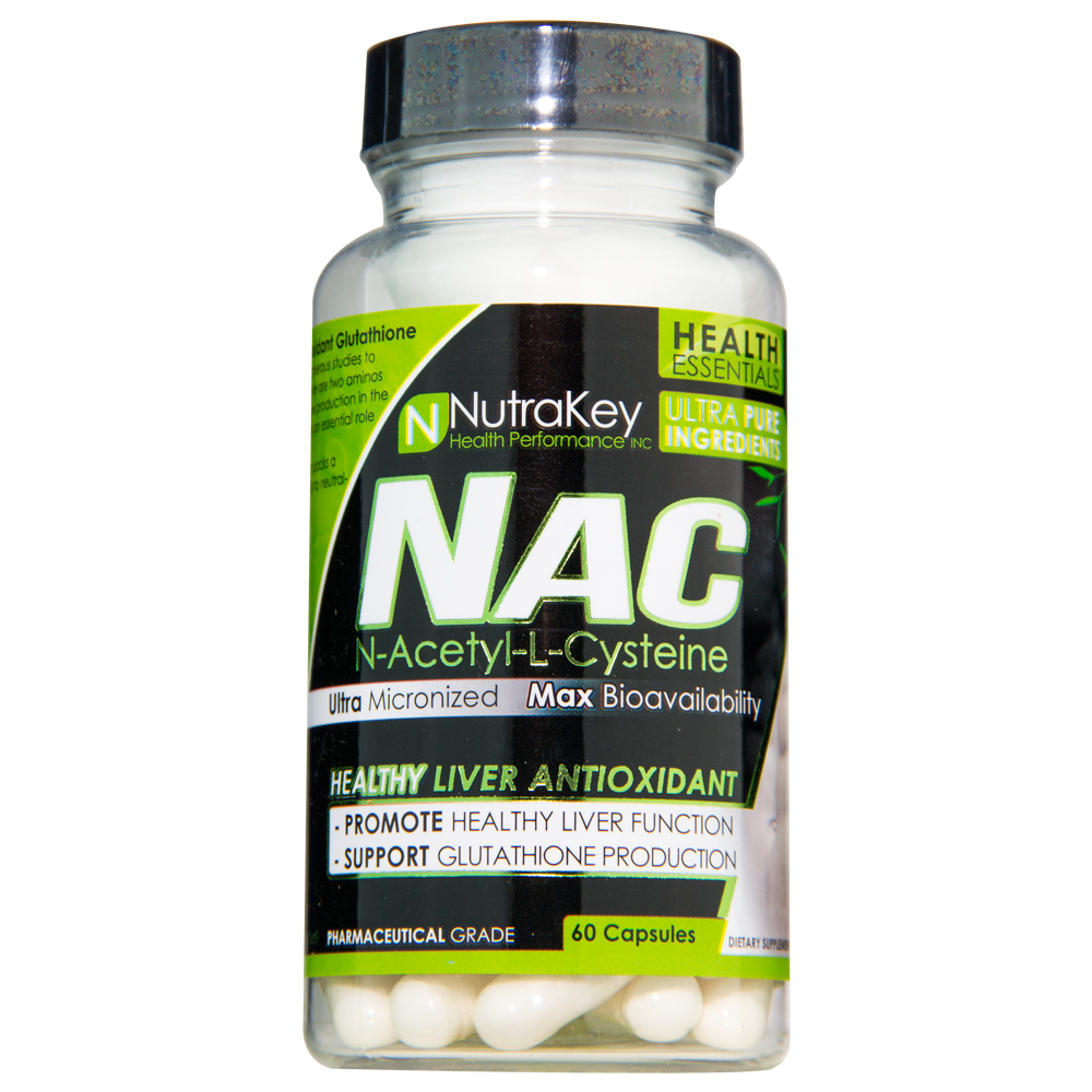 Nutrakey NAC (60 Caps) (EXP 12-2023)