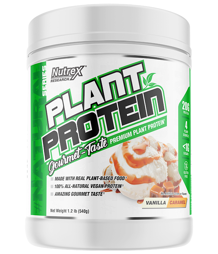 Nutrex Plant Protein 1 LB Vanilla Caramel