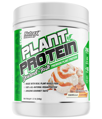 Nutrex Plant Protein 1 LB Vanilla Caramel
