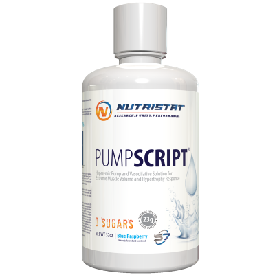 Nutristat Pump Script 32Fl oz Blue Raspberry