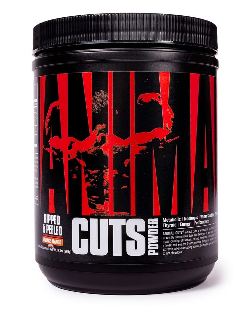 Animal Cuts Orange Mango powder tub