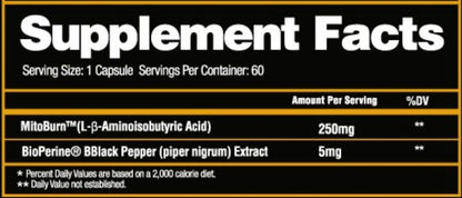 Alpha Lion Gains Candy Fat Loss (MitoBurn) (60 Caps)