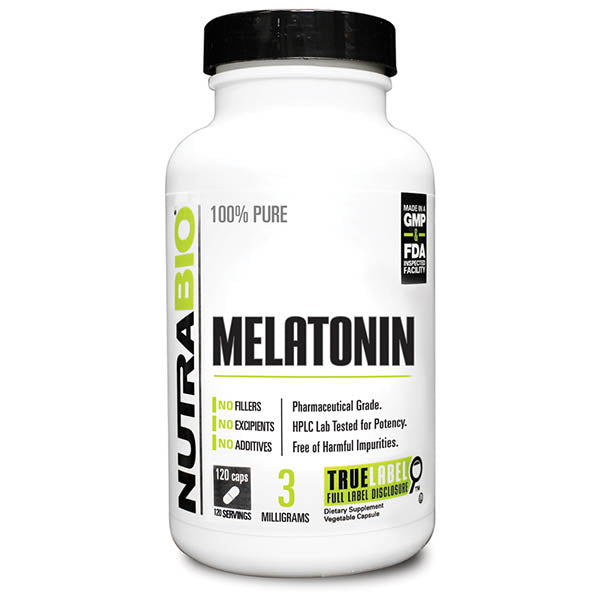 NutraBio Melatonin