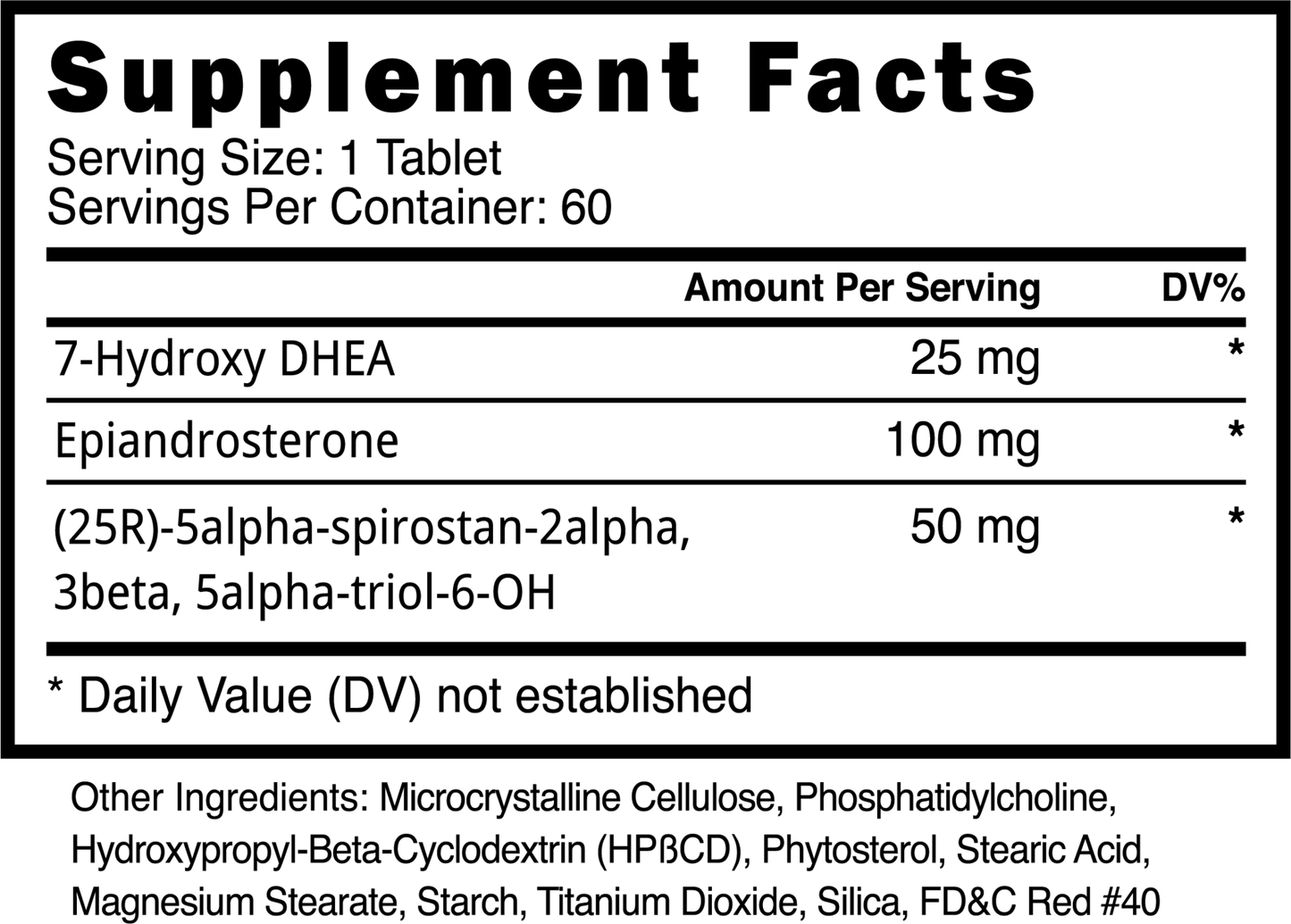 Superstrol 7 suppfacts