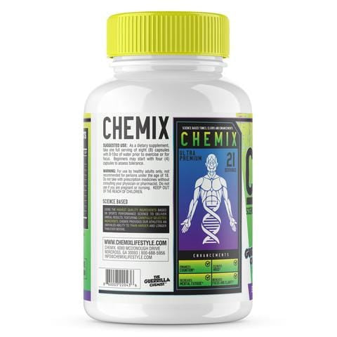 Chemix bottle of 21 servings.