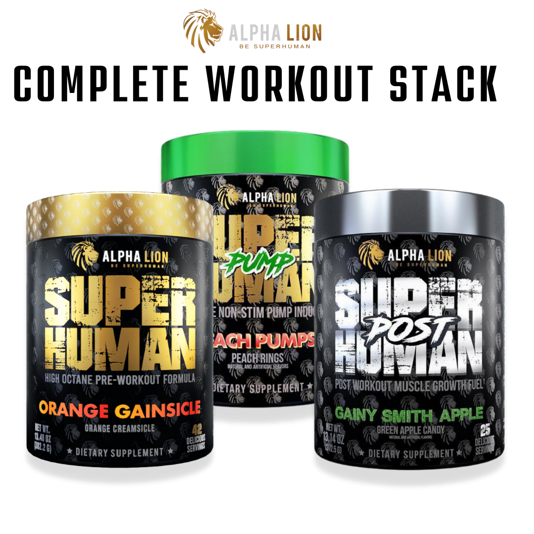 Alpha Lion Complete Workout Stack