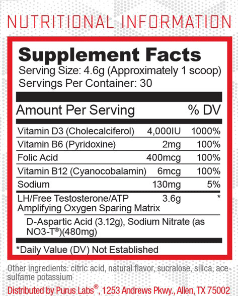 D Pol Powder Suppfacts