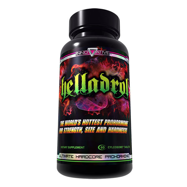 Helladrol Bottle Image Tilted Innovative Labs