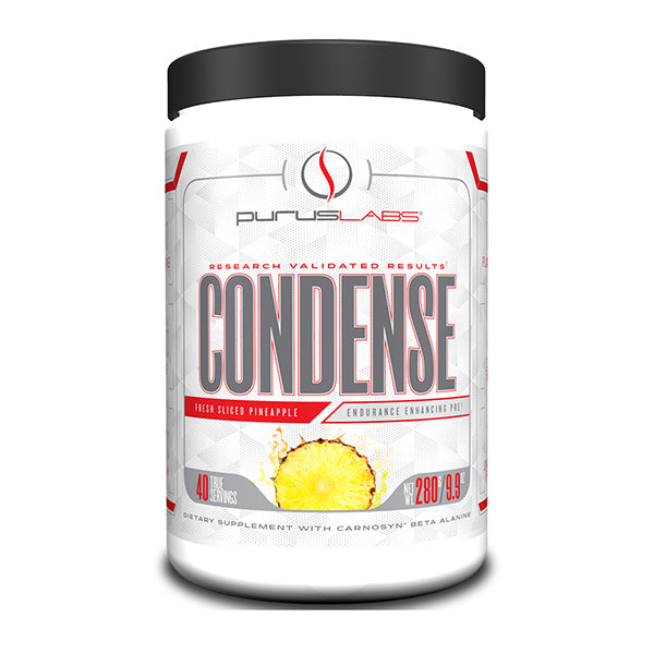 Condense Pre Workout Sliced Pineapple 40 Servings - Purus Labs