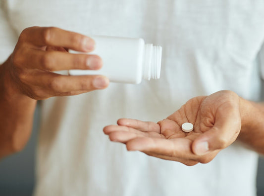 man taking the best testosterone booster for erectile dysfunction