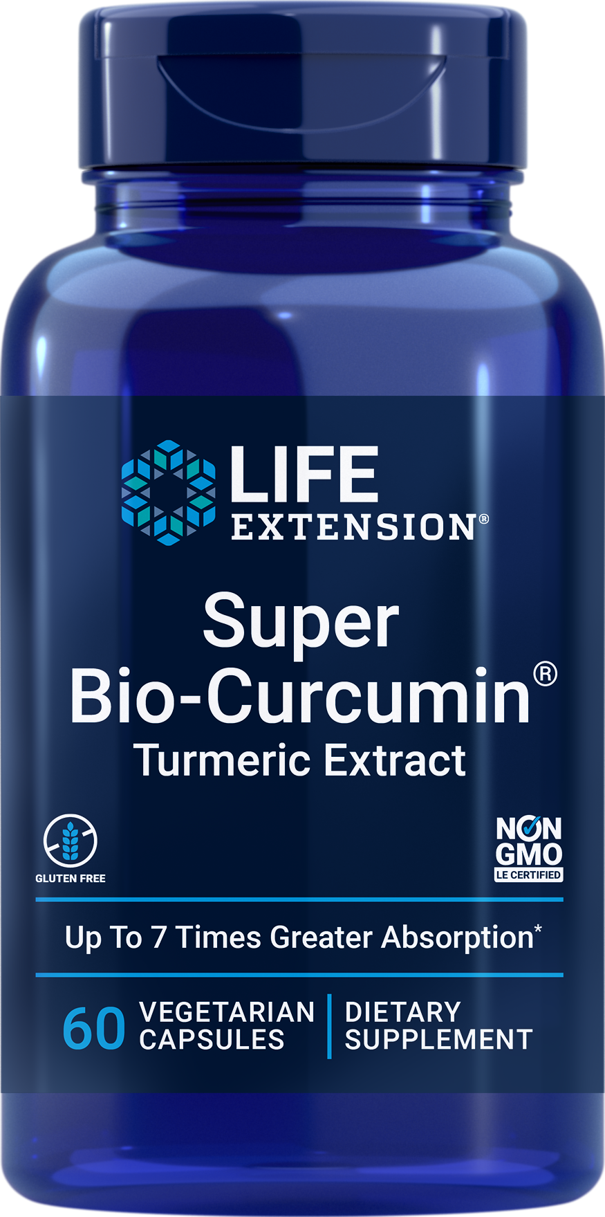 Life Extension Super Bio-Curcumin Turmeric Extract 400mg (60 Vcaps)