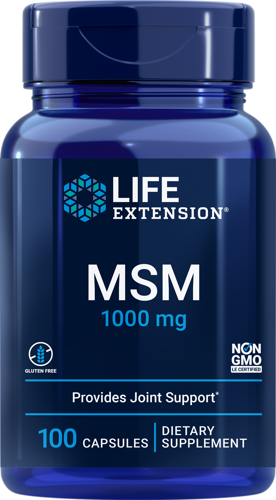 Life Extension MSM 1000mg 100Caps