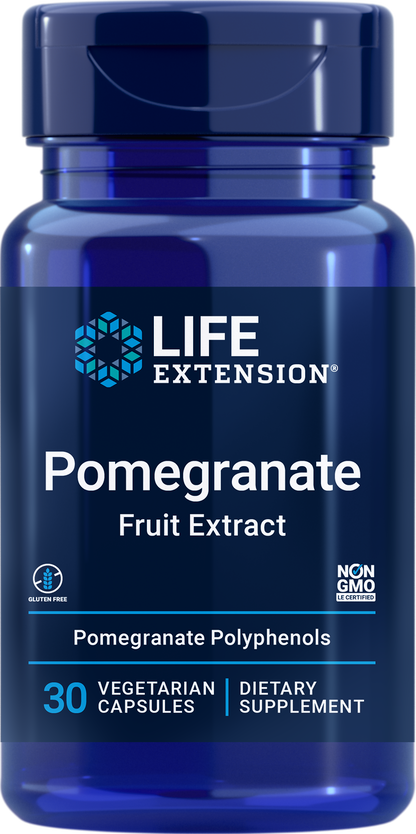 Life Extension Pomegranate Fruit Extract 30 Vegetarian Caps