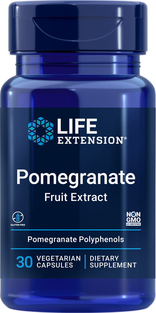 Life Extension Pomegranate Fruit Extract 30 Vegetarian Caps