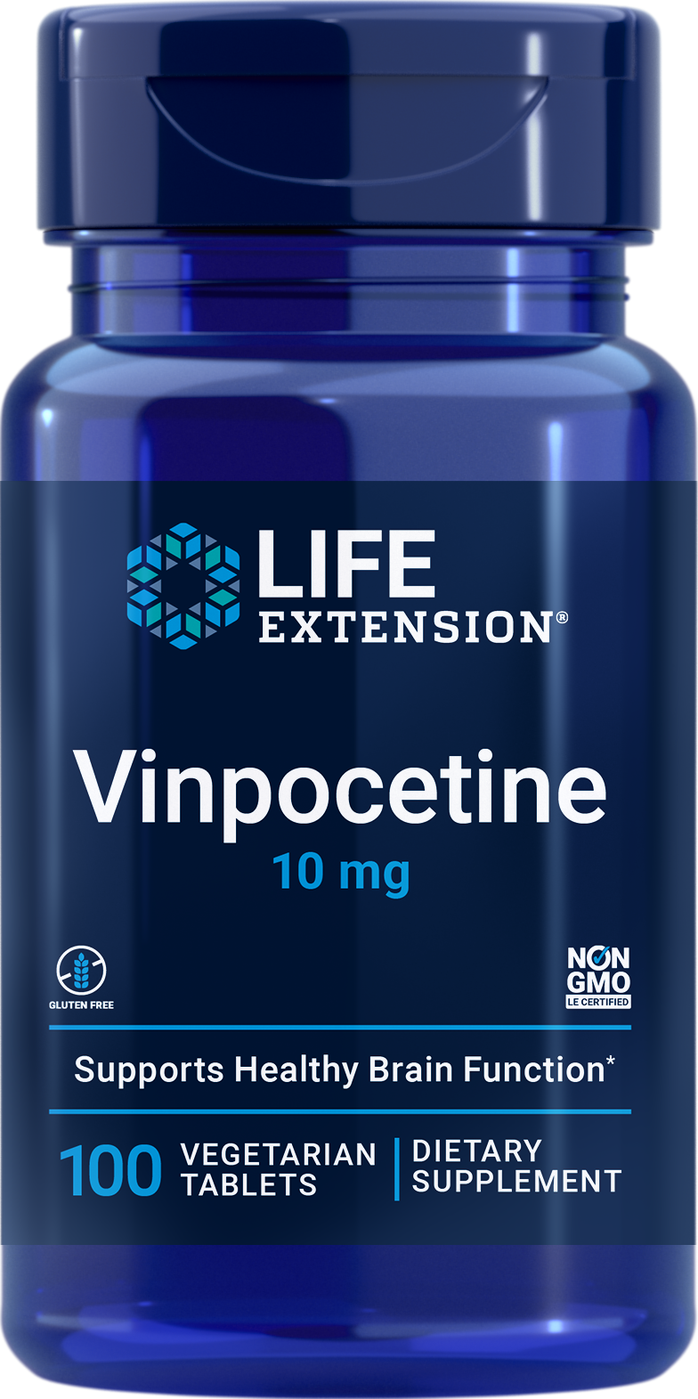 Life Extension Vinpocetine 10mg 100 Vegetarian Caps