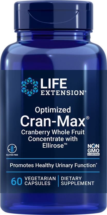 Life Extension Optimized Cran-Max 60Vcaps