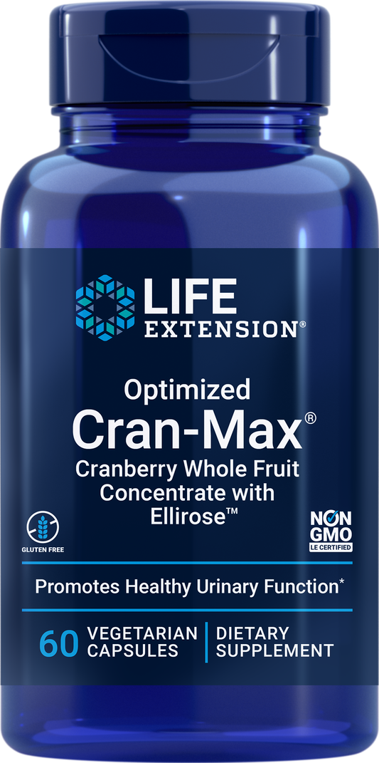 Life Extension Optimized Cran-Max 60Vcaps