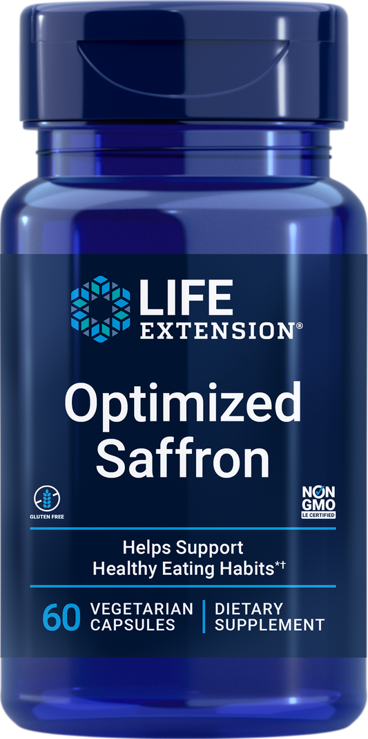 Life Extension Optimized Saffron (60 Vcaps)