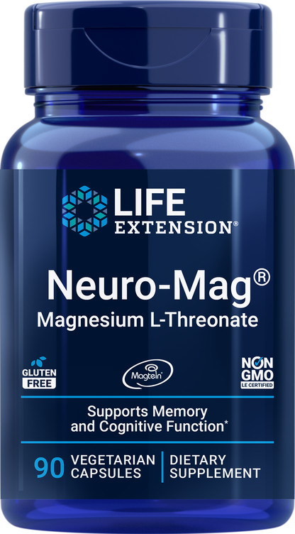 Life Extension Neuro-Mag Magnesium L-Threonate (90 Vcaps)