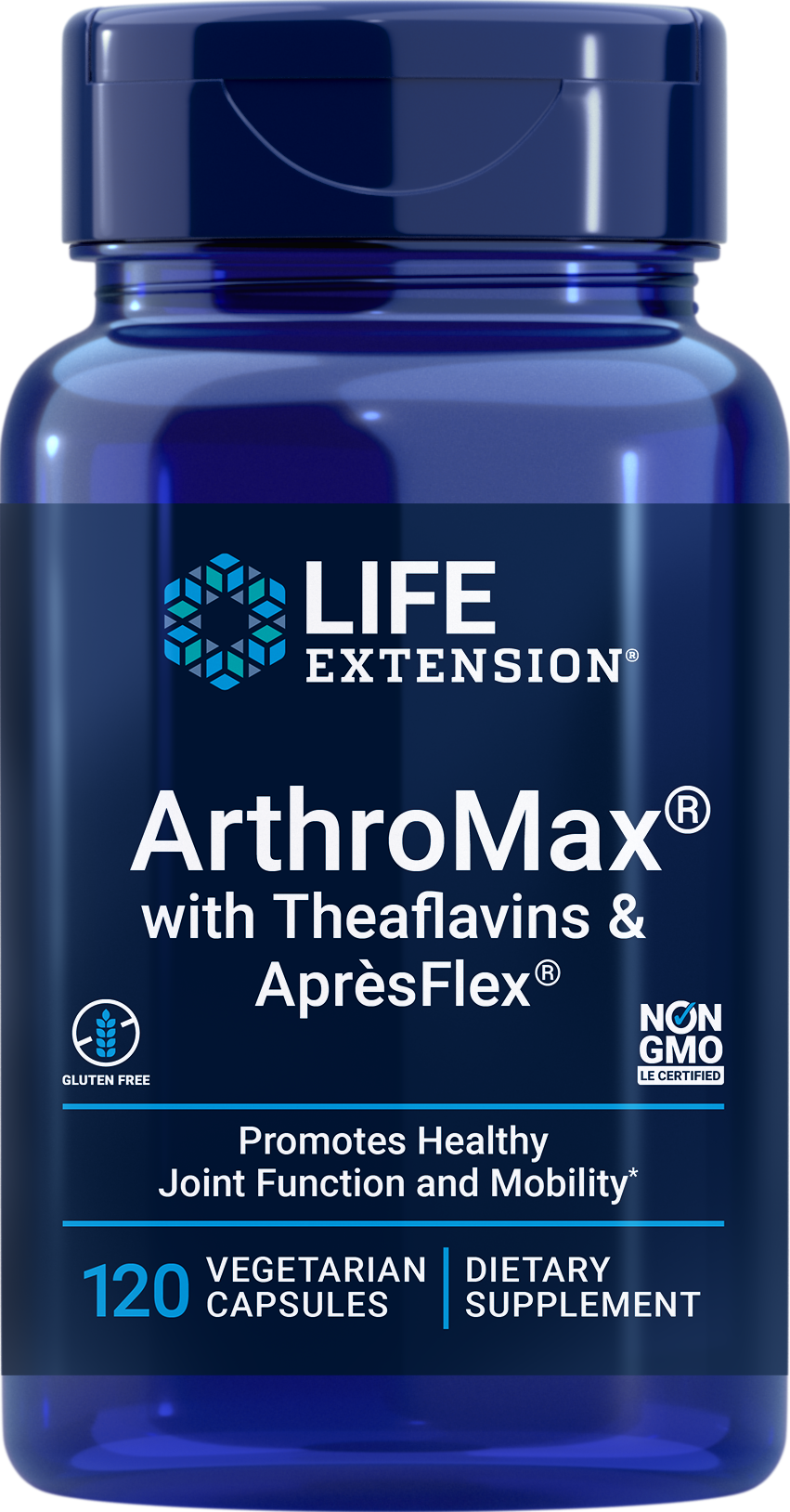 Life Extension Arthromax with Theaflavins & ApresFlex 120Vcaps