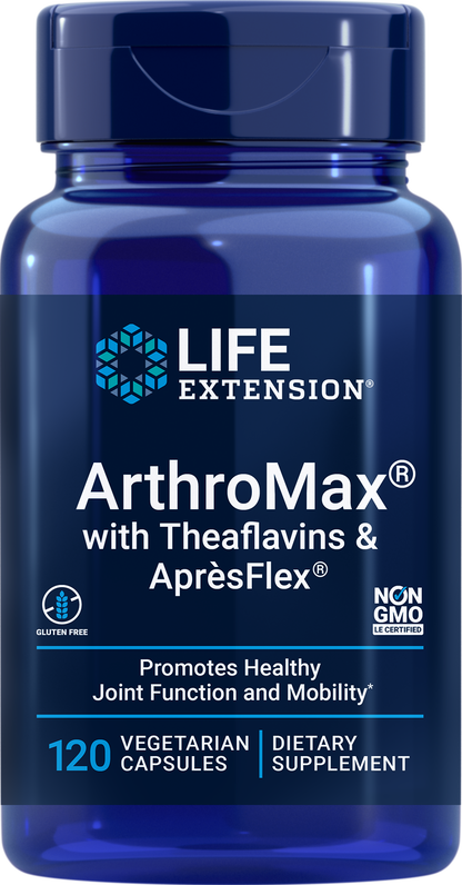 Life Extension Arthromax with Theaflavins & ApresFlex 120Vcaps