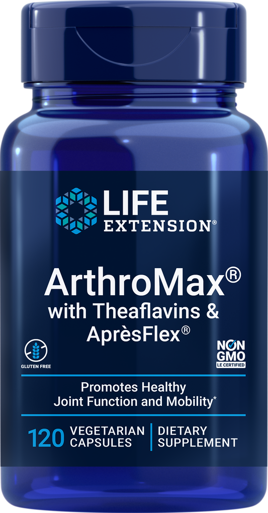 Life Extension Arthromax with Theaflavins & ApresFlex 120Vcaps