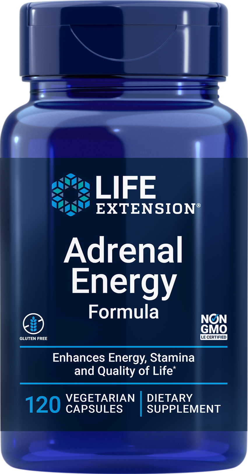 Life Extension Adrenal Energy Formula (120 Vcaps)