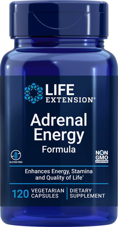 Life Extension Adrenal Energy Formula (120 Vcaps)