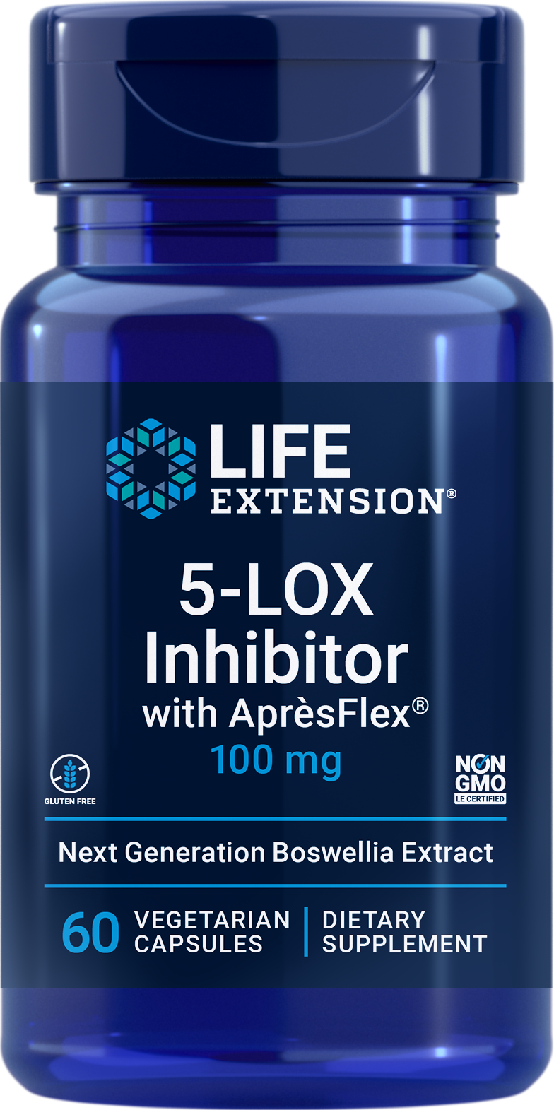 Life Extension 5-LOX Inhibitor With ApresFlex 100mg 60Vcaps
