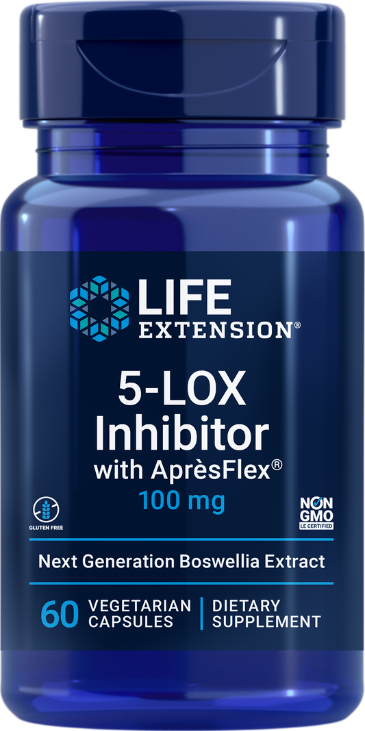 Life Extension 5-LOX Inhibitor With ApresFlex 100mg 60Vcaps