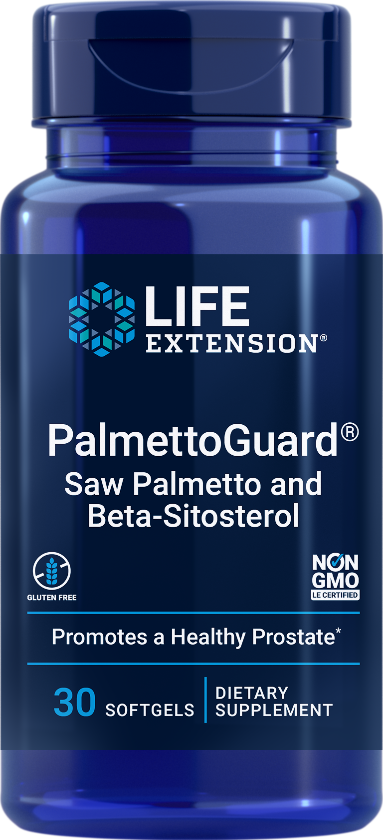 Life Extension PalmettoGuard Saw Palmetto and Beta-Sitosterol 30Softgels