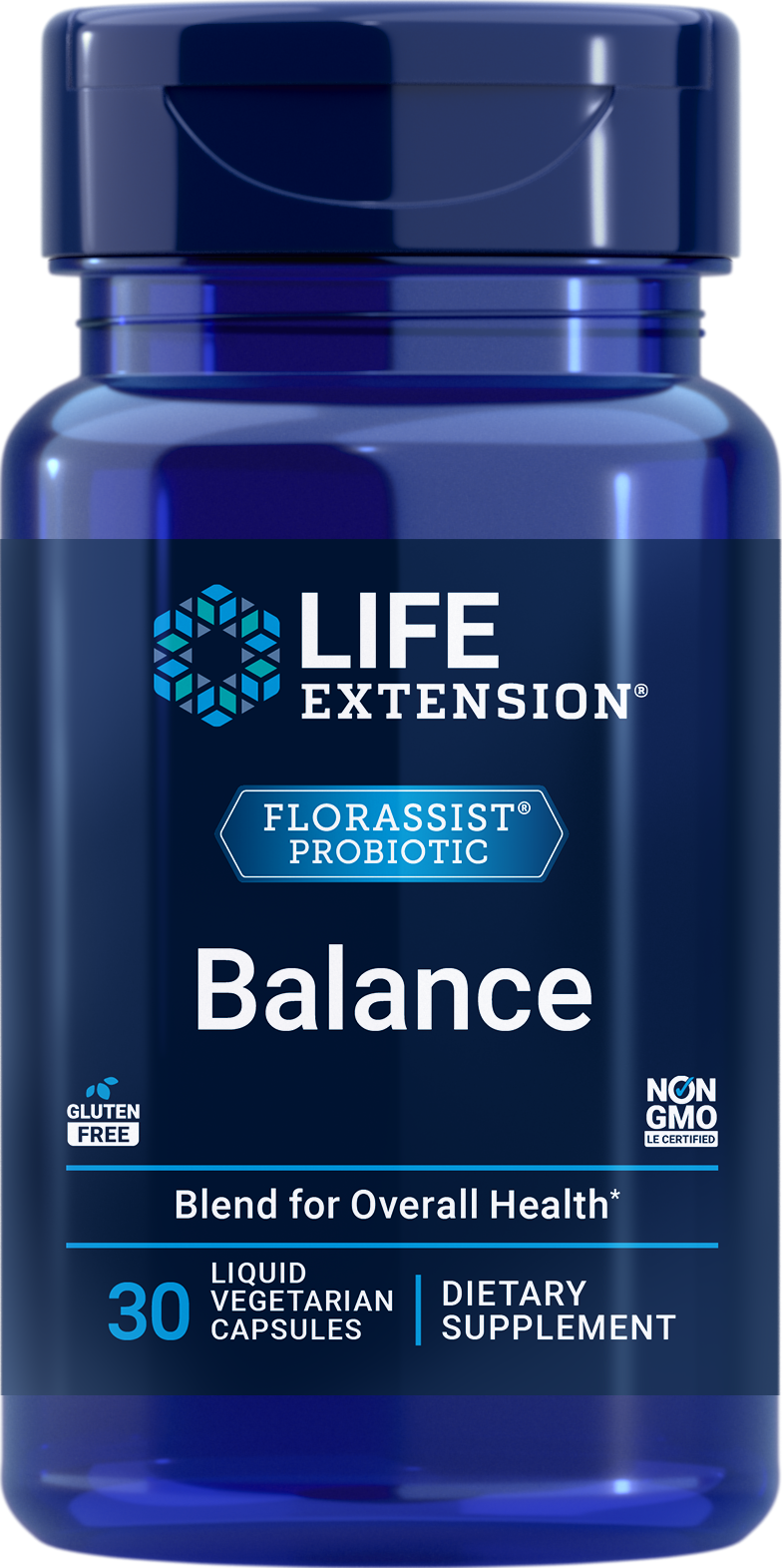 Life Extension Florassist Probiotic Balance 30 Liquid Vcaps