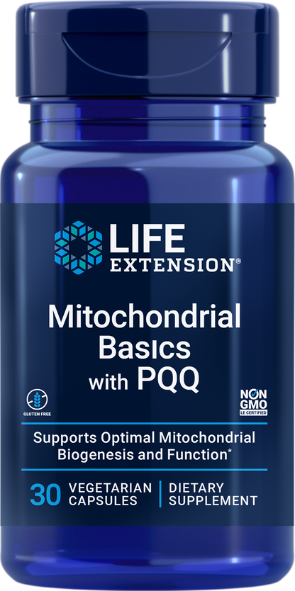 Life Extension Mitochondrial Basics with PQQ 30Vcaps