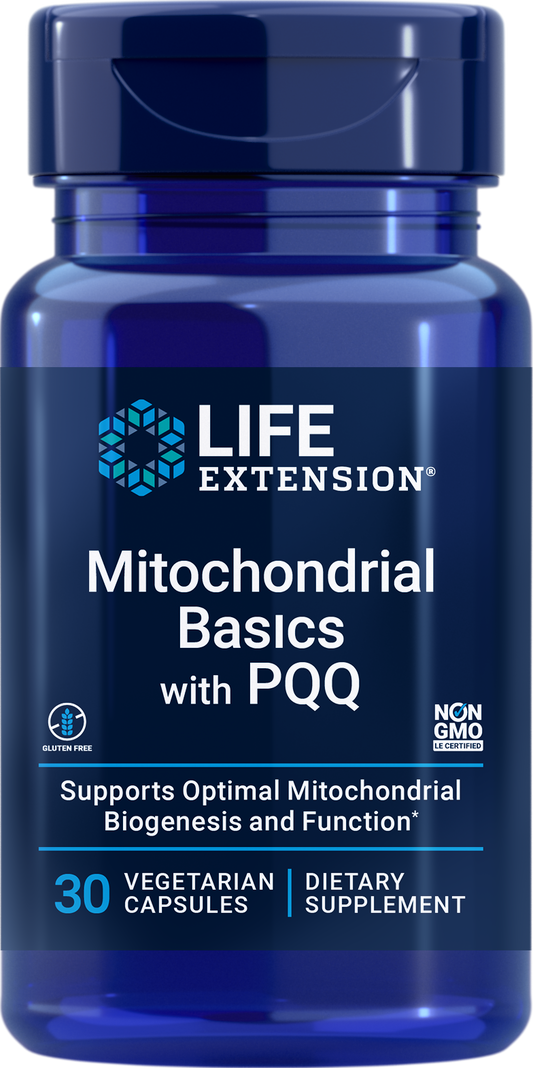 Life Extension Mitochondrial Basics with PQQ 30Vcaps