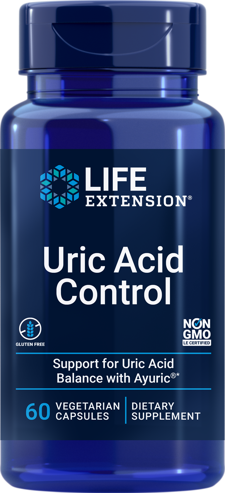 Life Extension Uric Acid Control 60Vcaps