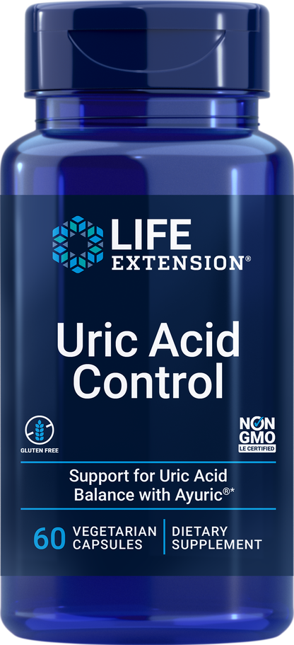 Life Extension Uric Acid Control 60Vcaps